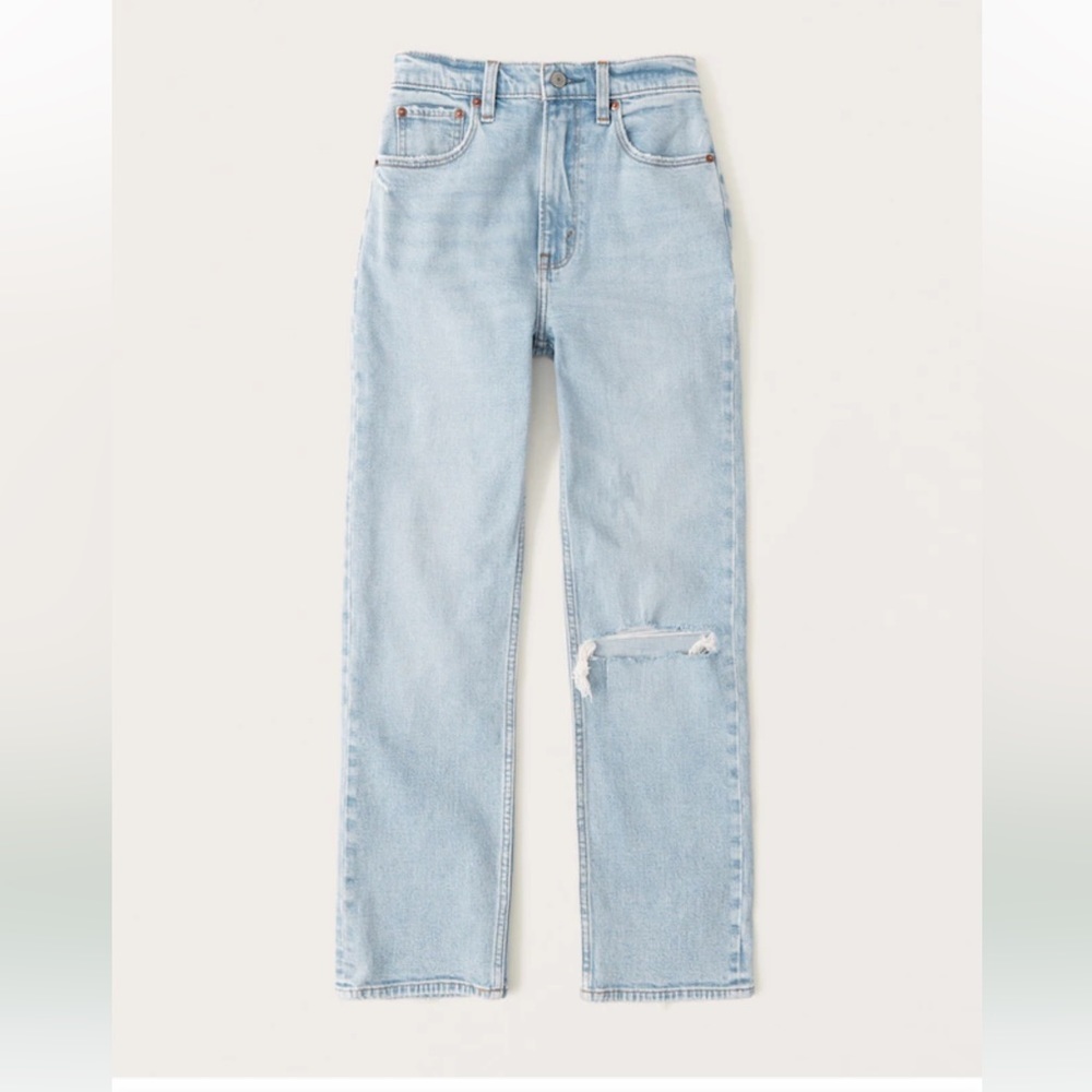 Abercrombie & Fitch The Ankle Straight Ultra High Rise (completely sold out)